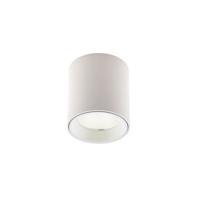 Lampa spot LED Tub Round biała MaxLight - Nowoczesny design