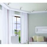 Lampa spot LED Tub Round biała MaxLight - Nowoczesny design