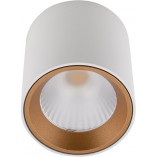 Lampa spot LED Tub Round biała MaxLight - Nowoczesny design
