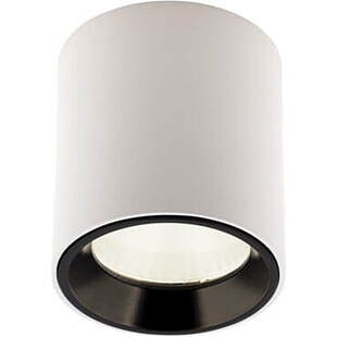 Lampa spot LED Tub Round biała MaxLight - Nowoczesny design