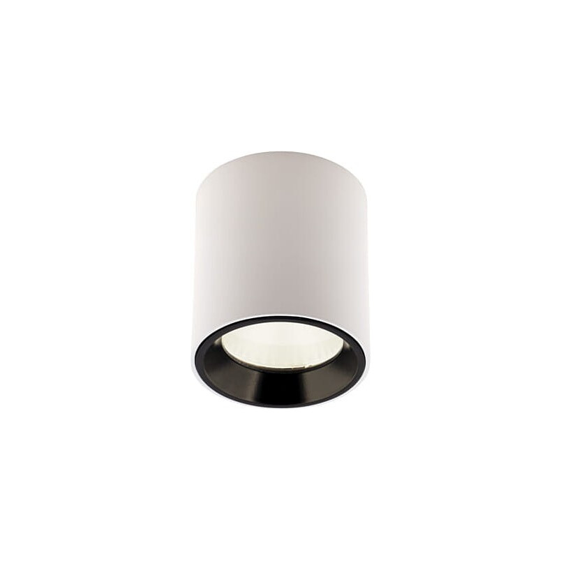 Lampa spot LED Tub Round biała MaxLight - Nowoczesny design