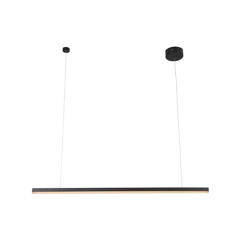 Lampa wisząca Trio LED 100cm czarna MaxLight - Nowoczesny Design