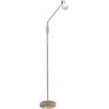 Lampa podłogowa Philo LED | Mosiądz, Szkło | Brilliant