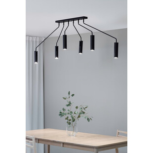 Lampa Sufitowa 6-punktowa Ramus Czarna | Markslojd