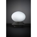 Lampa stołowa szklana Amfi biała | Markslojd - Eleganckie oświetlenie