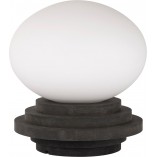 Lampa stołowa szklana Amfi biała | Markslojd - Eleganckie oświetlenie