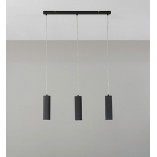 Lampa wisząca Costilla III szara - Markslojd | Oświetlenie