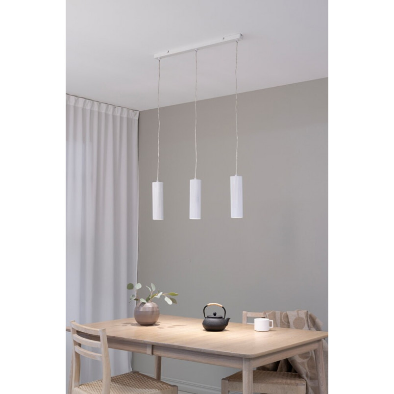 Lampa wisząca Costilla III biała | Markslojd - Sklep z lampami