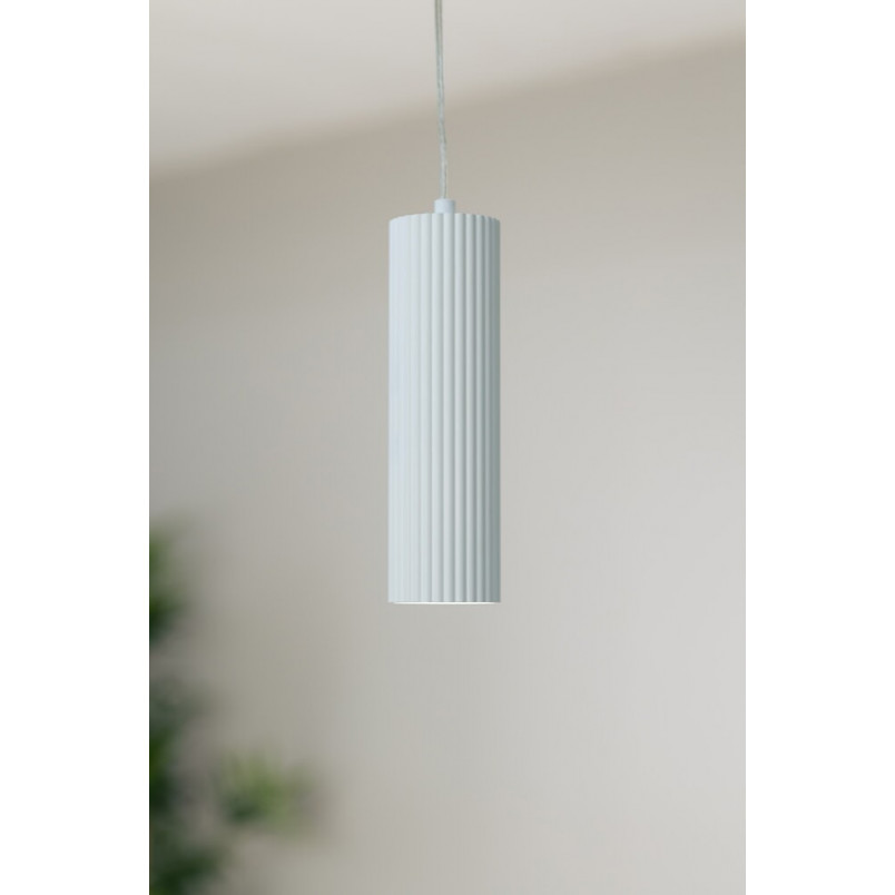 Lampa wisząca tuba biała Costilla - Markslojd | Oświetlenie