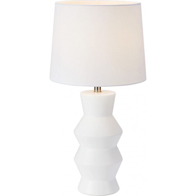 Lampa stołowa ceramiczna Sienna biała Markslojd | Kup online