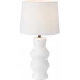 Lampa stołowa ceramiczna Sienna biała Markslojd | Kup online