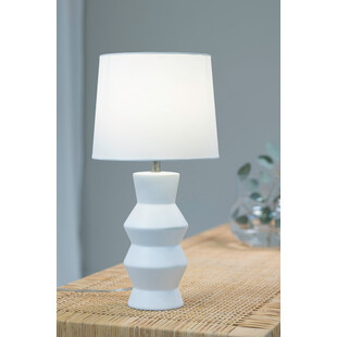 Lampa stołowa ceramiczna Sienna biała Markslojd | Kup online