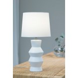 Lampa stołowa ceramiczna Sienna biała Markslojd | Kup online