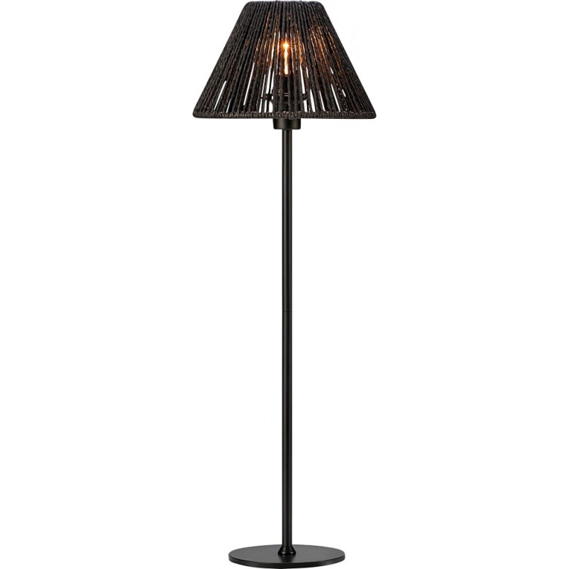 Lampa stołowa boho Corda czarna Markslojd | Elegancki design