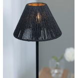 Lampa stołowa boho Corda czarna Markslojd | Elegancki design