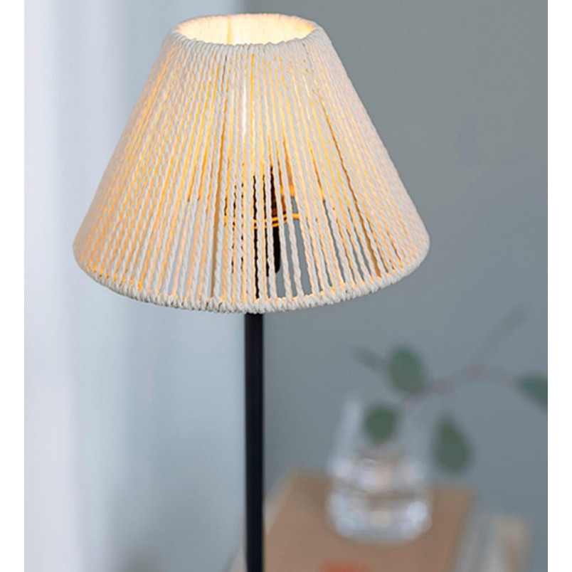 Lampa stołowa boho Corda beż/czarny | Markslojd - Odkryj styl!