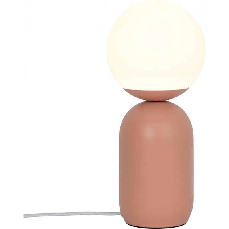 Lampa stołowa Nordlux Notti | Szkło, Terakota | Styl Japandi