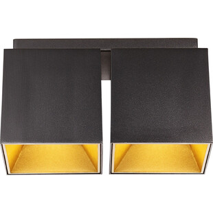 Plafon podwójny Ethan II 10,5cm czarny mat Nordlux
