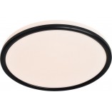 Plafon łazienkowy LED Nordlux Liva RGB | Czarny 36cm