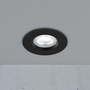 Lampa łazienkowa LED RGB Nordlux Don Smart | Czarna, IP65