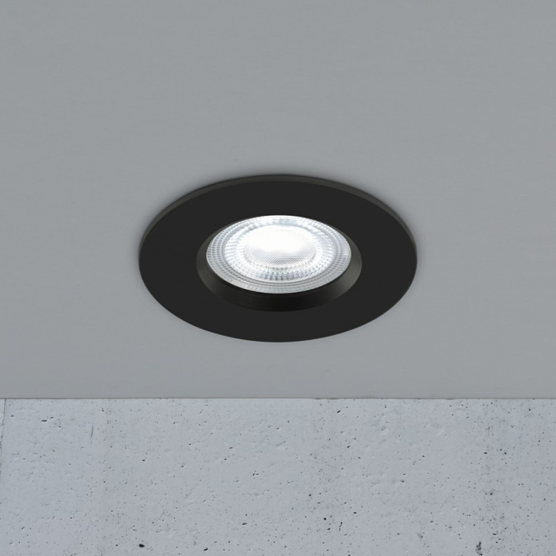 Lampa łazienkowa LED RGB Nordlux Don Smart | Czarna, IP65