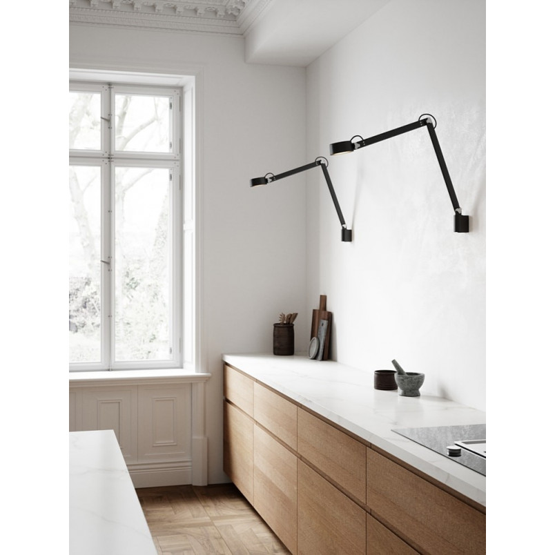 Lampa biurkowa Nobu LED czarna - Design For The People
