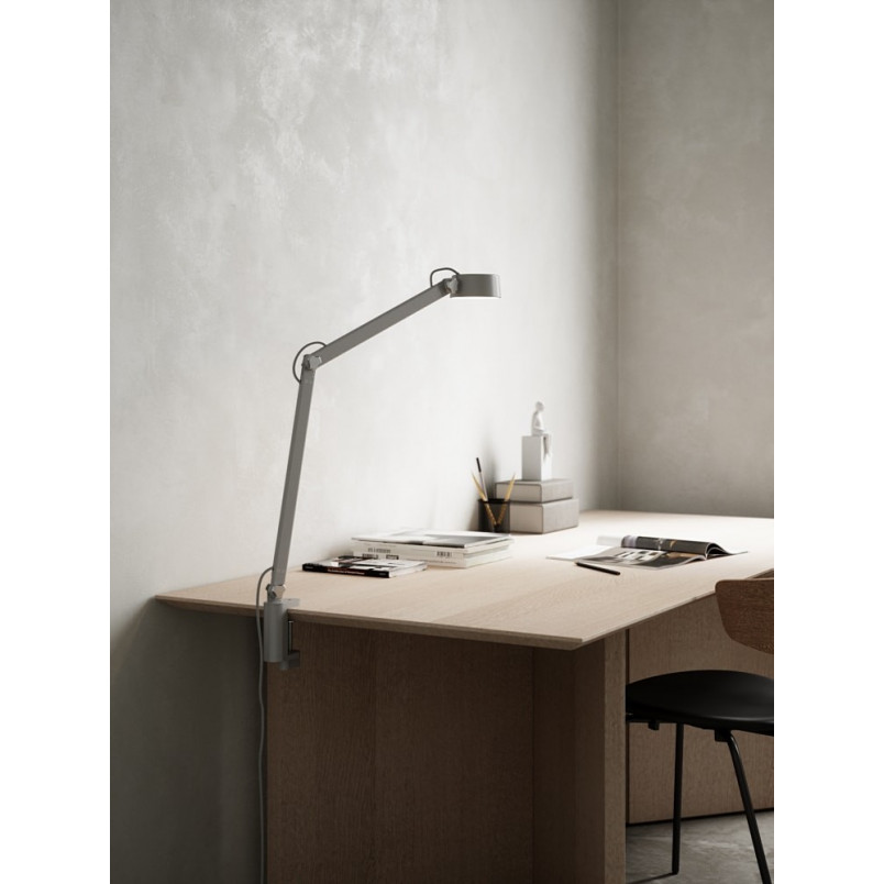 Lampa biurkowa Nobu LED szara - Design For The People