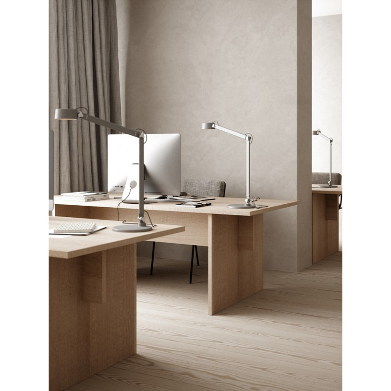 Lampa biurkowa Nobu LED szara - Design For The People