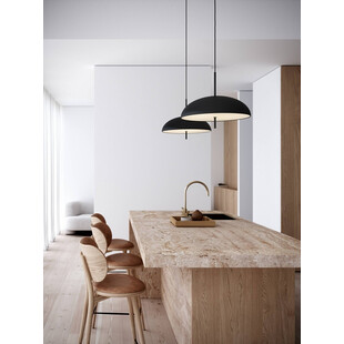 Lampa Wisząca Skandynawska Versale Czarna | Design For The People