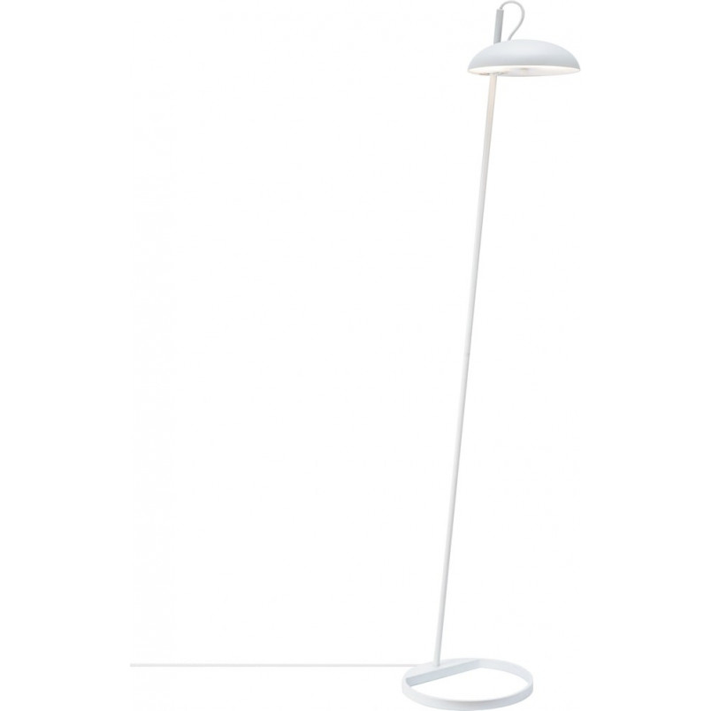 Lampa podłogowa skandynawska Versale biała | Design For The People