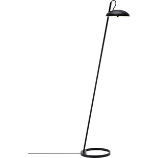 Lampa podłogowa skandynawska Versale czarna DFTP