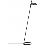 Lampa podłogowa Versale czarna | Design For The People