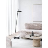 Lampa podłogowa Versale czarna | Design For The People