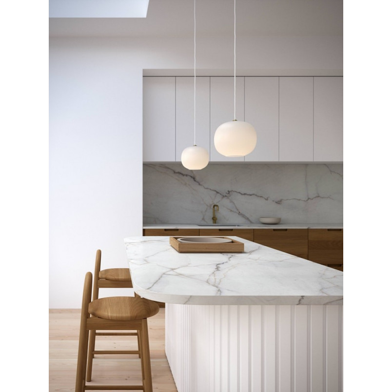 Lampa wisząca Navone - Szklana kula 20cm | Design For The People