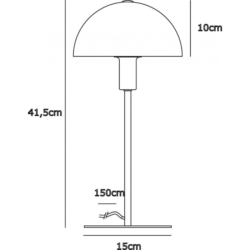 Lampa stołowa skandynawska Ellen beżowa Nordlux | Kup teraz