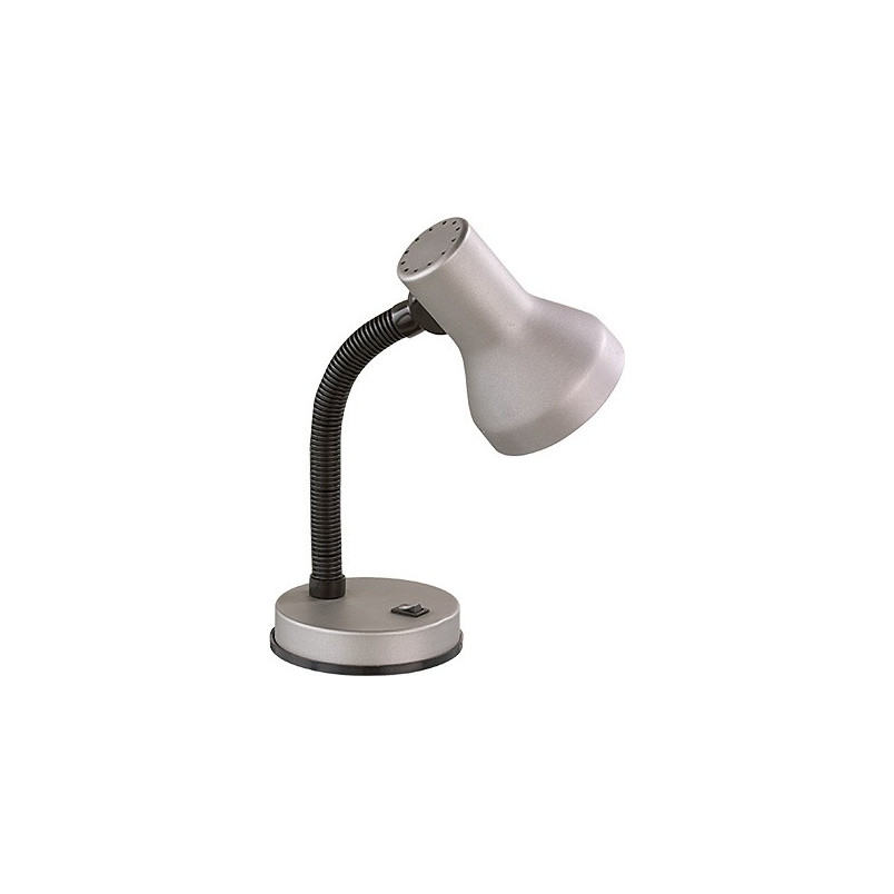 Lampa biurkowa Trio Pronto - Srebrna, Nowoczesny Design