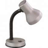 Lampa biurkowa Trio Pronto - Srebrna, Nowoczesny Design