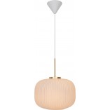 Lampa wisząca Milford mosiądz/opal | Nordlux - Sklep z lampami