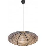 Lampa wisząca Japandi Villo Nordlux | Szary papier ryżowy
