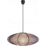 Lampa wisząca Japandi Villo Nordlux | Szary papier ryżowy
