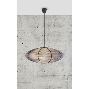 Lampa wisząca Japandi Villo Nordlux | Szary papier ryżowy