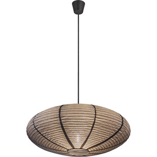 Lampa wisząca Japandi Villo Nordlux | Szary papier ryżowy