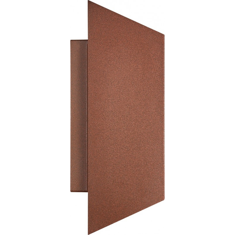 Kinkiet elewacyjny Nico Square 22 rdzawy - Nordlux | Sklep z lampami