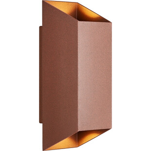 Kinkiet elewacyjny Nico Square 22 rdzawy - Nordlux | Sklep z lampami