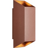 Kinkiet elewacyjny Nico Square 22 rdzawy - Nordlux | Sklep z lampami