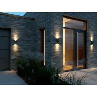 Kinkiet elewacyjny Nico Square 22 rdzawy - Nordlux | Sklep z lampami