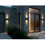 Kinkiet elewacyjny Nico Square 22 rdzawy - Nordlux | Sklep z lampami