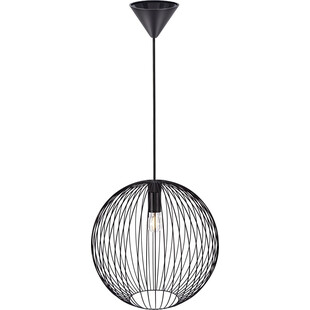 Lampa wisząca Beroni czarna - Loftowa klatka metalowa | Nordlux