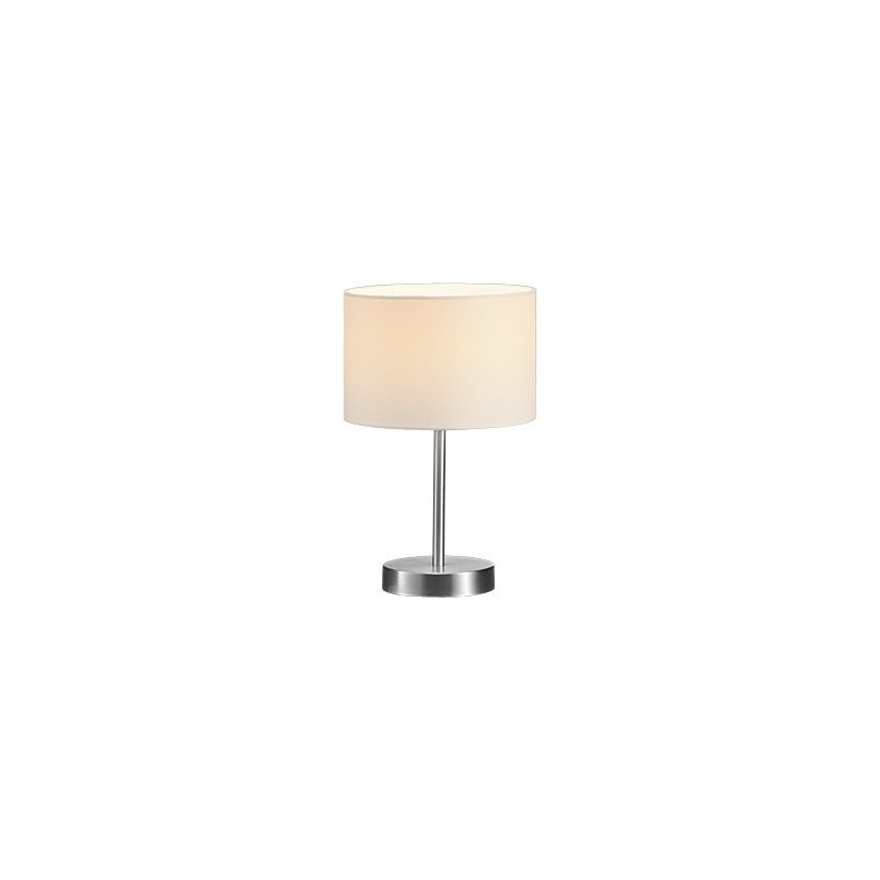 Lampa stołowa Hotel biała Trio | Nocna, elegancki design