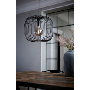 Lampa wisząca czarna Beroni Nordlux | Loftowa lampa E27